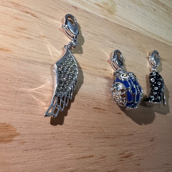 Authentic Swarovski Never Worn Pandora Charm Bracelet - Picture 2 of 15